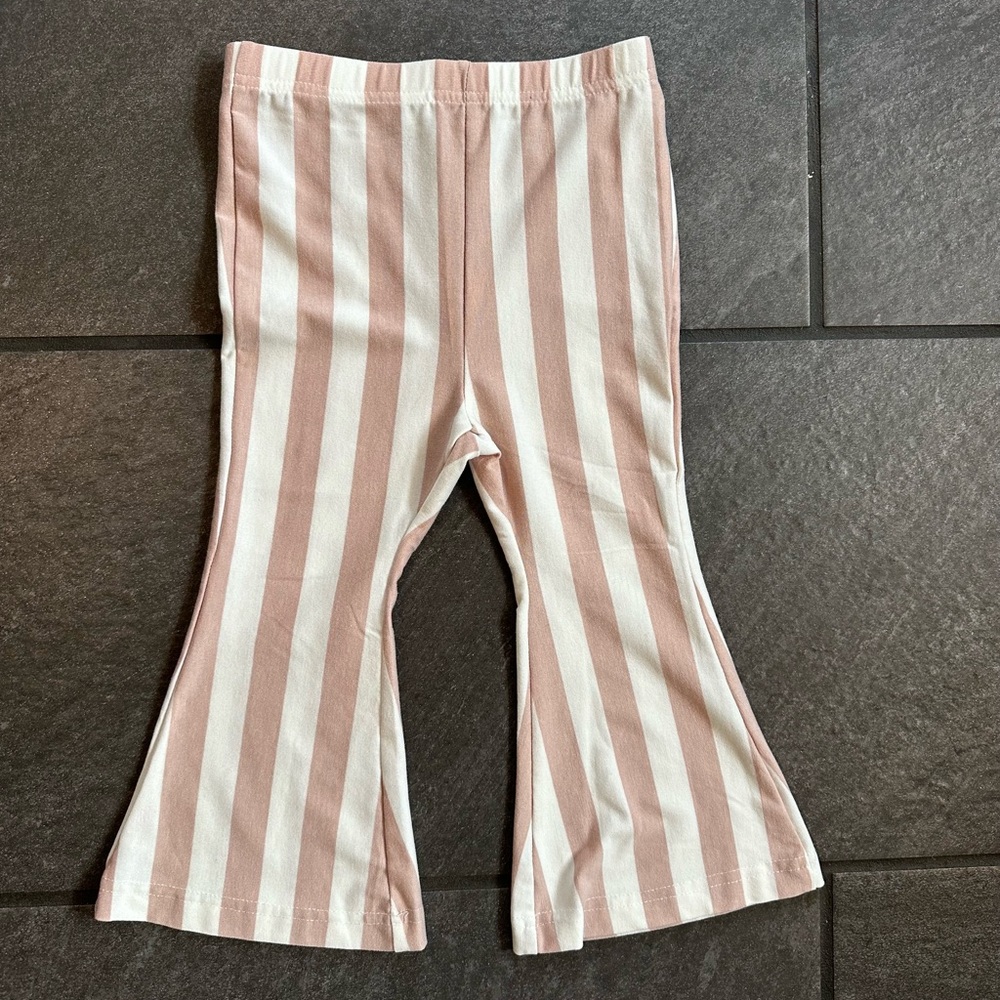 Toddler Girl Striped Bell Bottoms